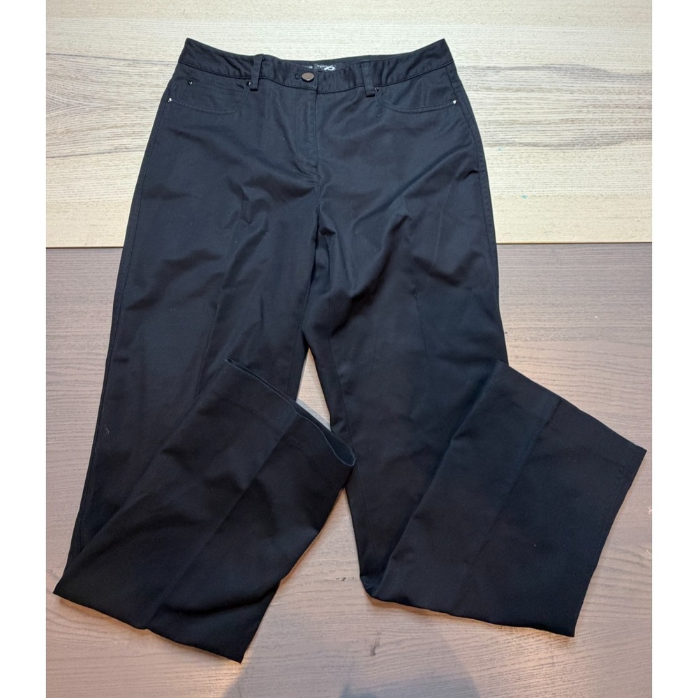rafaella‎ Pants Women 10 Straight Leg Trousers ergofit
